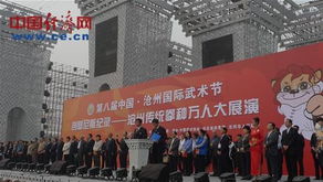 沧州武术与黄骅冬枣 文武相映，共展狮城风采